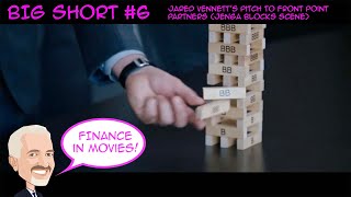 BEST of THE BIG SHORT 6  Jared Vennetts Pitch to Front Point Partners Jenga Blocks Scene