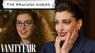 Anne Hathaway Rewatches The Princess Diaries The Devil Wears Prada  More  Vanity Fair