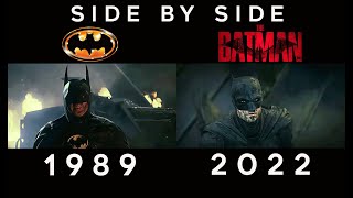 Batman 19891995  The Batman 2022 Side By Side Comparison