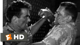 From Here to Eternity 1953  Back Alley Knife Fight Scene 710  Movieclips