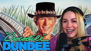 CROCODILE DUNDEE 1986  FIRST TIME WATCHING  MOVIE REACTION