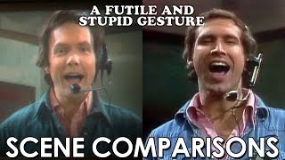 A Futile and Stupid Gesture 2018  scene comparisons