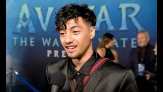 Avatar The Way of Water  Movie Premiere Interviews Red Carpet Fashion  more