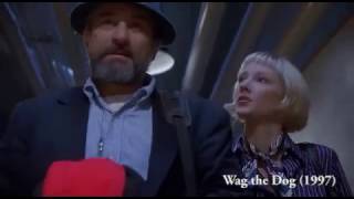 Distract the public justify the war machine  Wag the Dog 1997