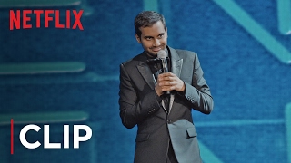 Aziz Ansari Live at Madison Square Garden  Clip Creepy Dudes Are Everywhere  Netflix