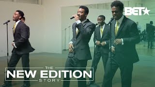 Cast of The New Edition Story Perform for BET Execs  The New Edition Story