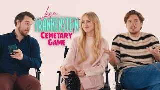 LISA FRANKENSTEIN Cemetery Game with Kathryn Newton  Cole Sprouse