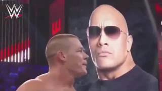 WWE  John Cena  The Rock Vs The Miz  R Truth Craziest Full Match