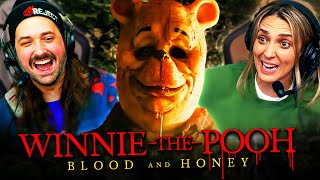 WINNIE THE POOH BLOOD AND HONEY 2023 MOVIE REACTION FIRST TIME WATCHING Full Movie Review