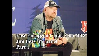 EECC 2018  Jim Beaver speaks Japanese talks about the two Bobby and kissing Mark Sheppard