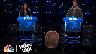Host Jane Lynch Leads the Final Two Contestants as They Battle for 80500  Weakest Link
