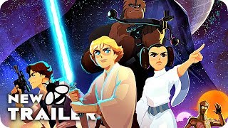 STAR WARS GALAXY OF ADVENTURES Trailer 2018 Star Wars Short Movies