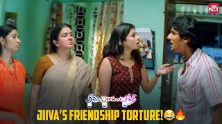 Anuya and Jiivas hilarious catandmouse game  Siva Manasula Sakthi Comedy Scene  Sun NXT