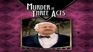 Peter Ustinov  Murder in Three Acts 1986  Crime Drama Mystery  Complete Movie
