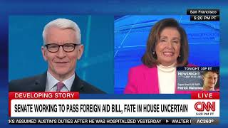 Speaker Emerita Pelosi on CNNs Anderson Cooper 360