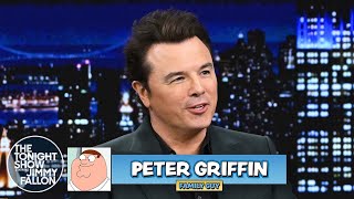 Seth MacFarlane Shows Off Voices of Famous Characters from Family Guy American Dad and Ted