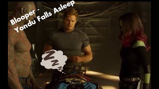 GUARDIANS OF THE GALAXY VOL 2 HD Blooper  Yondu Falls Asleep 2017  Michael Rooker