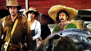 THE RIDICULOUS 6  BANK ROBBERY BURRO DIVERSION