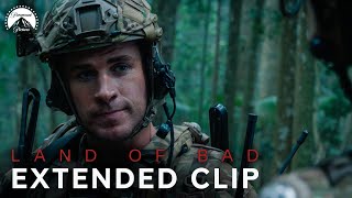 Land of Bad  Landing in Enemy Territory Clip Liam Hemsworth  Paramount Movies