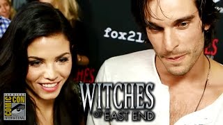 Witches of East End Comic Con 2014 Interviews Jenna DewanTatum  Julia Ormond