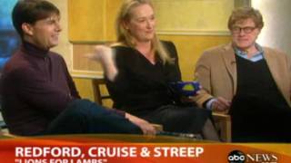 Meryl Streep  GMA Interview  Lions For Lambs