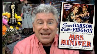 CLASSIC MOVIE REVIEW Greer Garson  Walter Pidgeon in MRS MINIVER from STEVE HAYES