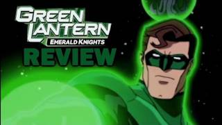 Green Lantern Emerald Knights 2011 Movie Review