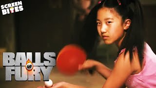 Randy Faces The Dragon In An Epic Table Tennis Match  Balls Of Fury  Screen Bites
