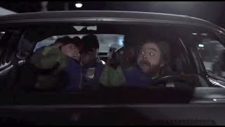 Out Cold 26 Best Movie Quote  Zach Galifianakis Spinning Car Prank 2001