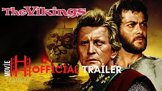 The Vikings 1958 Trailer  Kirk Douglas Tony Curtis Ernest Borgnine Movie