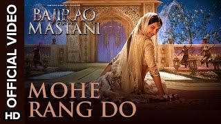 Mohe Rang Do Laal Official Video Song  Bajirao Mastani  Ranveer Singh  Deepika Padukone