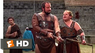 A Funny Thing Happened on the Way to the Forum 1966  Gladiator Training Scene 910  Movieclips