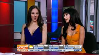 Lost Girl stars Anna Silk and Ksenia Solo on The Morning Show