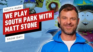 We Play South Park Snow Day With Matt Stone