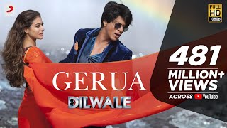 Gerua  Shah Rukh Khan  Kajol  Dilwale  Pritam  SRK Kajol Official New Song Video 2015