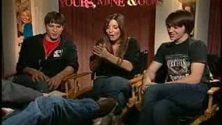Sean Faris Drake Bell Katija Pevec interview Yours Mine Ours