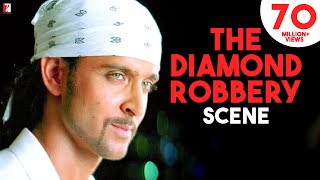 The Diamond Robbery Scene  Dhoom2  Hrithik Roshan Abhishek Bachchan Uday Chopra  Movie Scenes