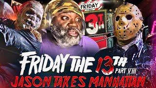 Friday the 13th Part VIII Jason Takes Manhattan 1989 Movie Reaction First Time Watching  JL