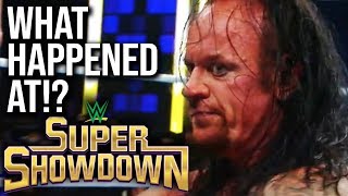 WHAT HAPPENED AT WWE Super Showdown 2019