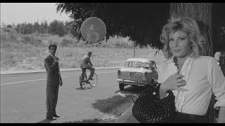 LEclisse 1962  First Kiss Monica Vitti  Alain Delon