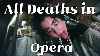 All Deaths in Opera 1987