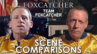 Foxcatcher 2014 and Team Foxcatcher 2016  scene comparisons
