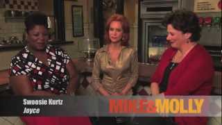 Cleo King interview with Moms from the hit CBS sitcom Mike  Molly