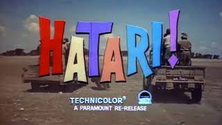 John Wayne Movie Trailer  Hatari 1962