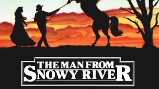 Official Trailer  THE MAN FROM SNOWY RIVER 1982 Kirk Douglas