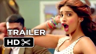 Khoobsurat Official Trailer 1 2014  Sonam Kapoor Romantic Comedy HD