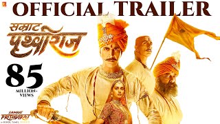 Samrat Prithviraj  Official Trailer  Akshay Kumar Sanjay Dutt Sonu Sood Manushi Chhillar