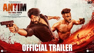 ANTIM The Final Truth  Official Trailer  Salman Khan Aayush Sharma  Mahesh V Manjrekar  Nov 26