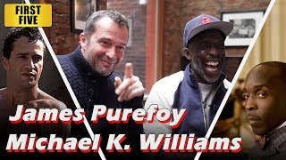 First Five  Hap and Leonards James Purefoy and Michael K Williams