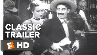 Go West 1940 Official Trailer  Marx Brothers Movie HD